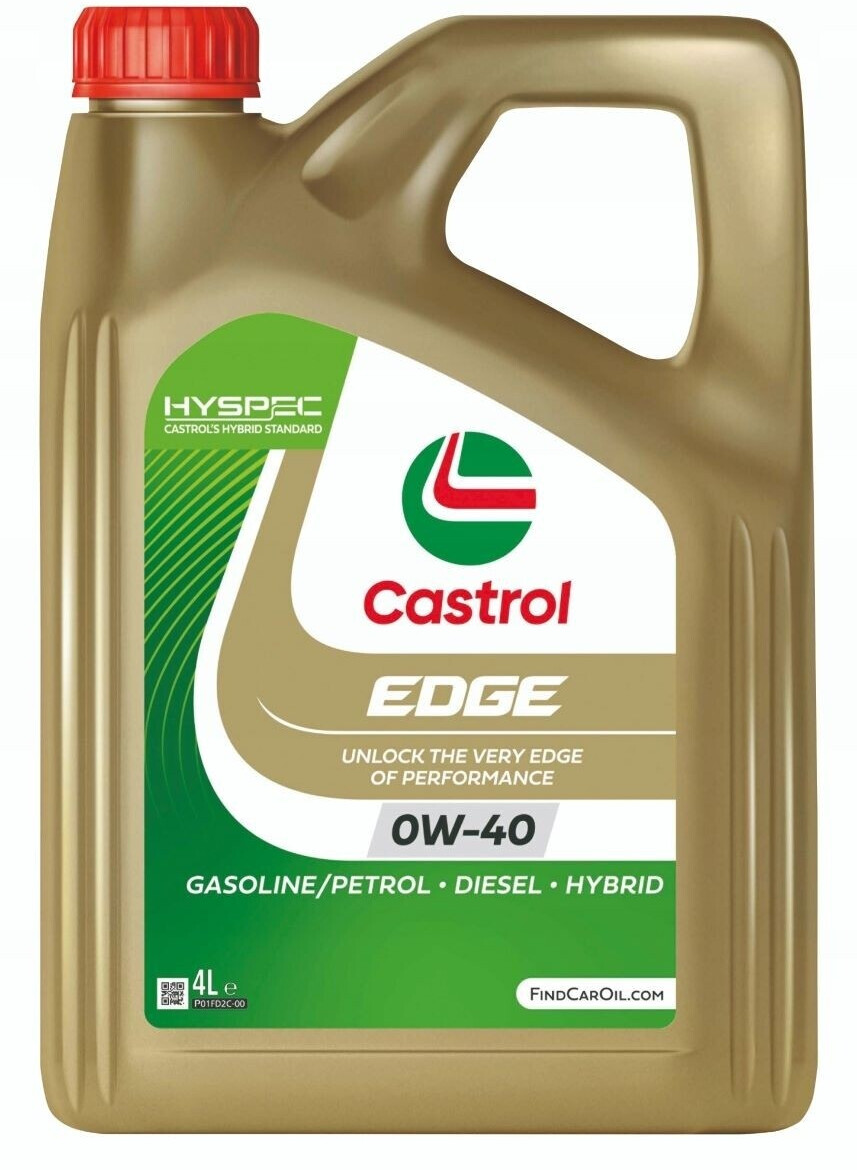 CASTROL 0W40 EDGE C3 4L