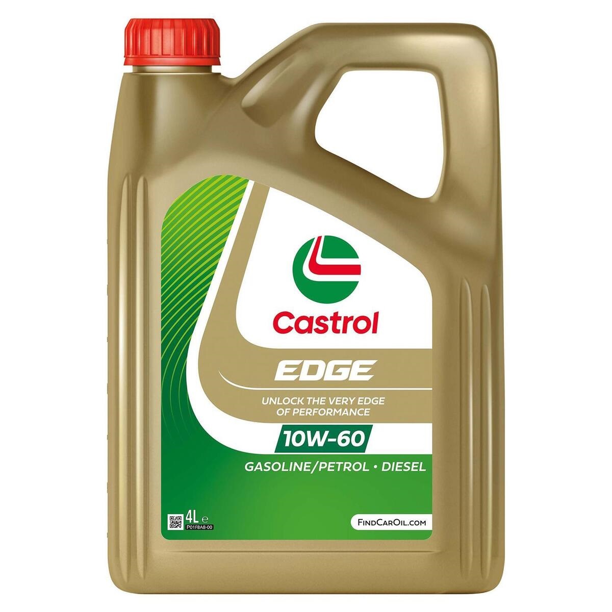 CASTROL 10W60 EDGE 4L mootoriõli