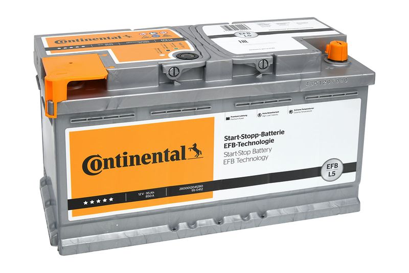 CONTINENTAL 2800012041280 Стартерная батарея