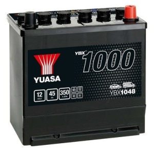 YUASA YBX1048 startera akumulators