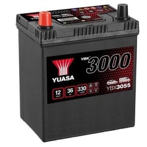 YUASA YBX3055 Starterio akumuliatorius