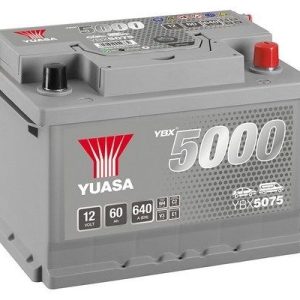 YUASA YBX5075 Starterio akumuliatorius