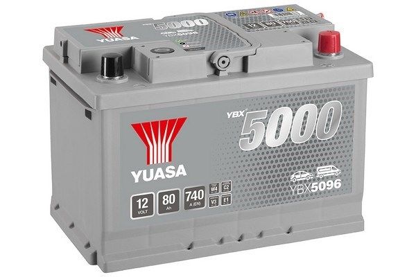 YUASA YBX5096 startera akumulators