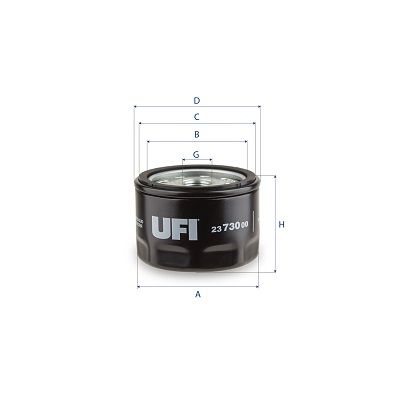 UFI 23.730.00 Масляный фильтр