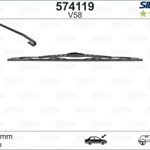 VALEO 574119 Stikla tīrītāji