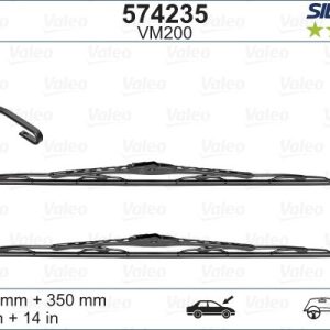 VALEO 574235 Klaasipuhastid