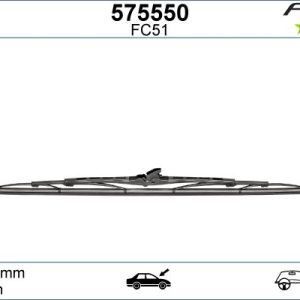VALEO 575550 Valytuvai