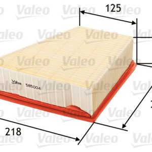 VALEO 585004 Gaisa filtrs