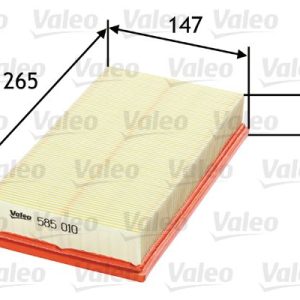 VALEO 585010 Oro filtras