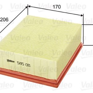 VALEO 585011 Õhufilter