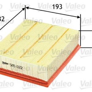 VALEO 585022 Air filter