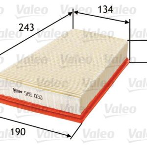 VALEO 585030 Air filter