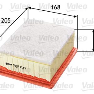 VALEO 585047 Õhufilter