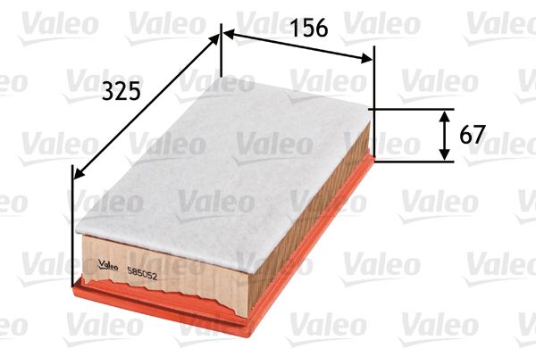VALEO 585052 Воздушный фильтр