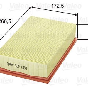 VALEO 585068 Gaisa filtrs
