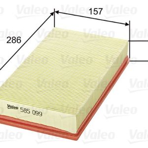 VALEO 585099 Gaisa filtrs