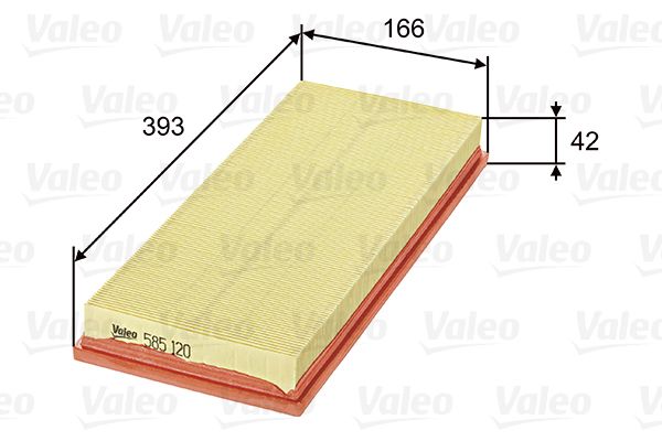VALEO 585120 Воздушный фильтр