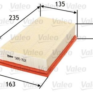 VALEO 585152 Õhufilter