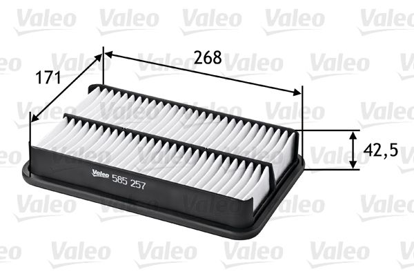 VALEO 585257 Воздушный фильтр