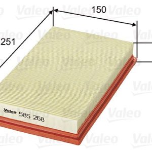 VALEO 585268 Gaisa filtrs
