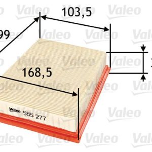 VALEO 585277 Air filter