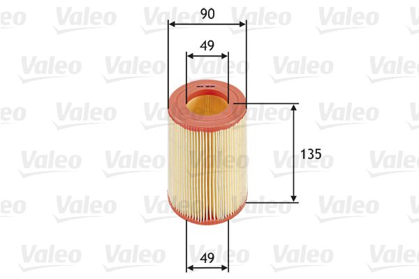 VALEO 585660 Воздушный фильтр