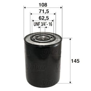 VALEO 586014 Eļļas filtrs