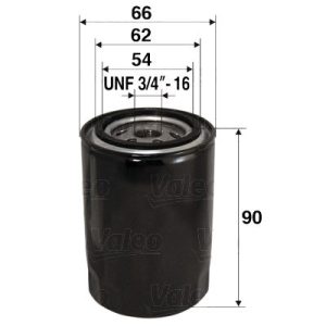 VALEO 586049 Alyvos filtras