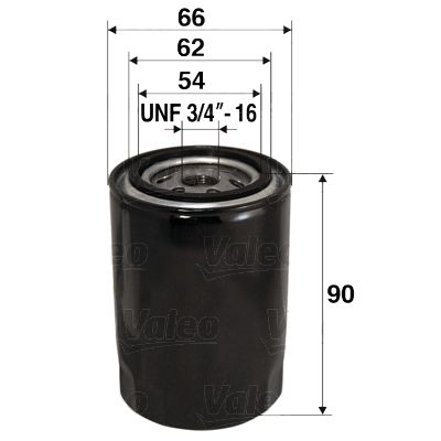 VALEO 586049 Õlifilter