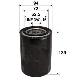 VALEO 586064 Eļļas filtrs