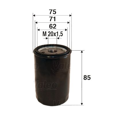VALEO 586079 Масляный фильтр
