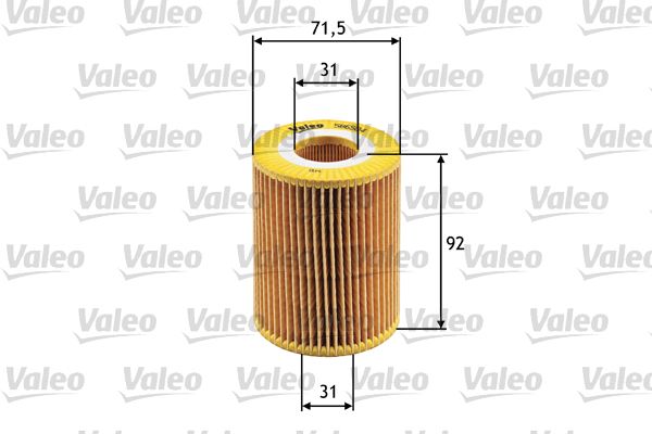 VALEO 586504 Oil filter