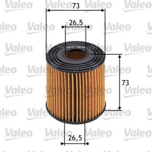 VALEO 586523 Alyvos filtras