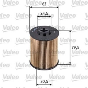 VALEO 586539 Oil filter