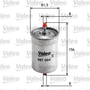 VALEO 587004 Kütusefilter