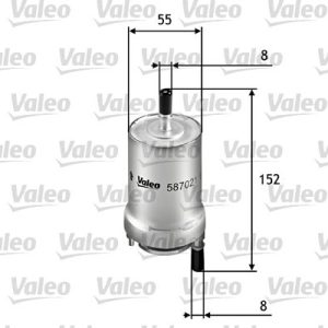 VALEO 587021 Kütusefilter
