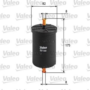 VALEO 587022 Fuel filter