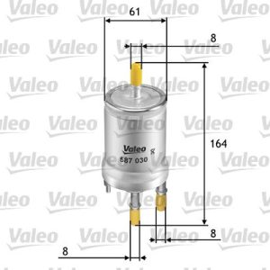 VALEO 587030 Kuro filtras