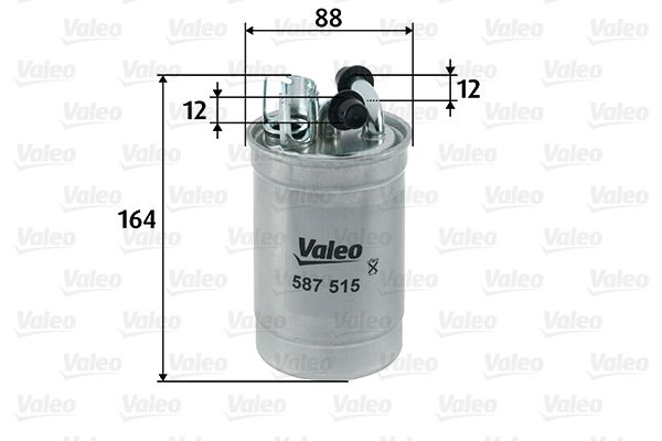 VALEO 587515 Топливный фильтр