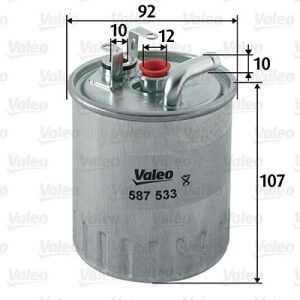 VALEO 587533 Fuel filter