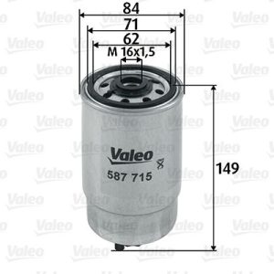 VALEO 587715 Kuro filtras