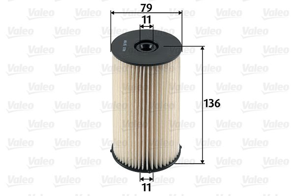 VALEO 587904 Degvielas filtrs