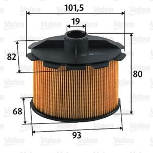 VALEO 587905 Kuro filtras