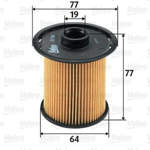 VALEO 587916 Degvielas filtrs