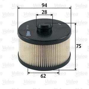 VALEO 587929 Fuel filter