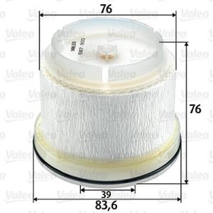 VALEO 587933 Fuel filter