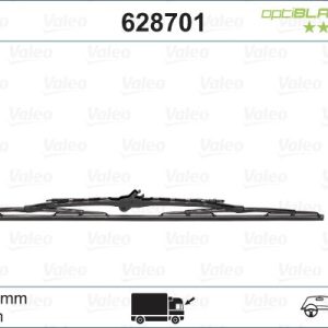 VALEO 628701 Valytuvai
