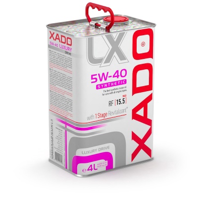 Automobilio variklio alyva XADO 5W-40 C3, luxury drive, sintetinis, 4 l