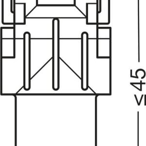 ams-OSRAM 7507DYP-2BL Lamp, indikaator