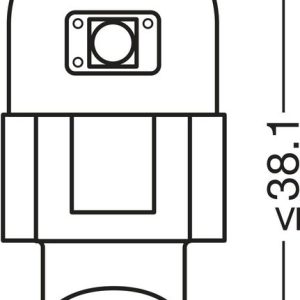 ams-OSRAM 921DWP-2BL Lemputė, salono apšvietimas